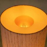 Vintage Danish design table lamp in teak Domus