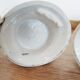 Pair of large vases of brides / cone vases 45 cm high