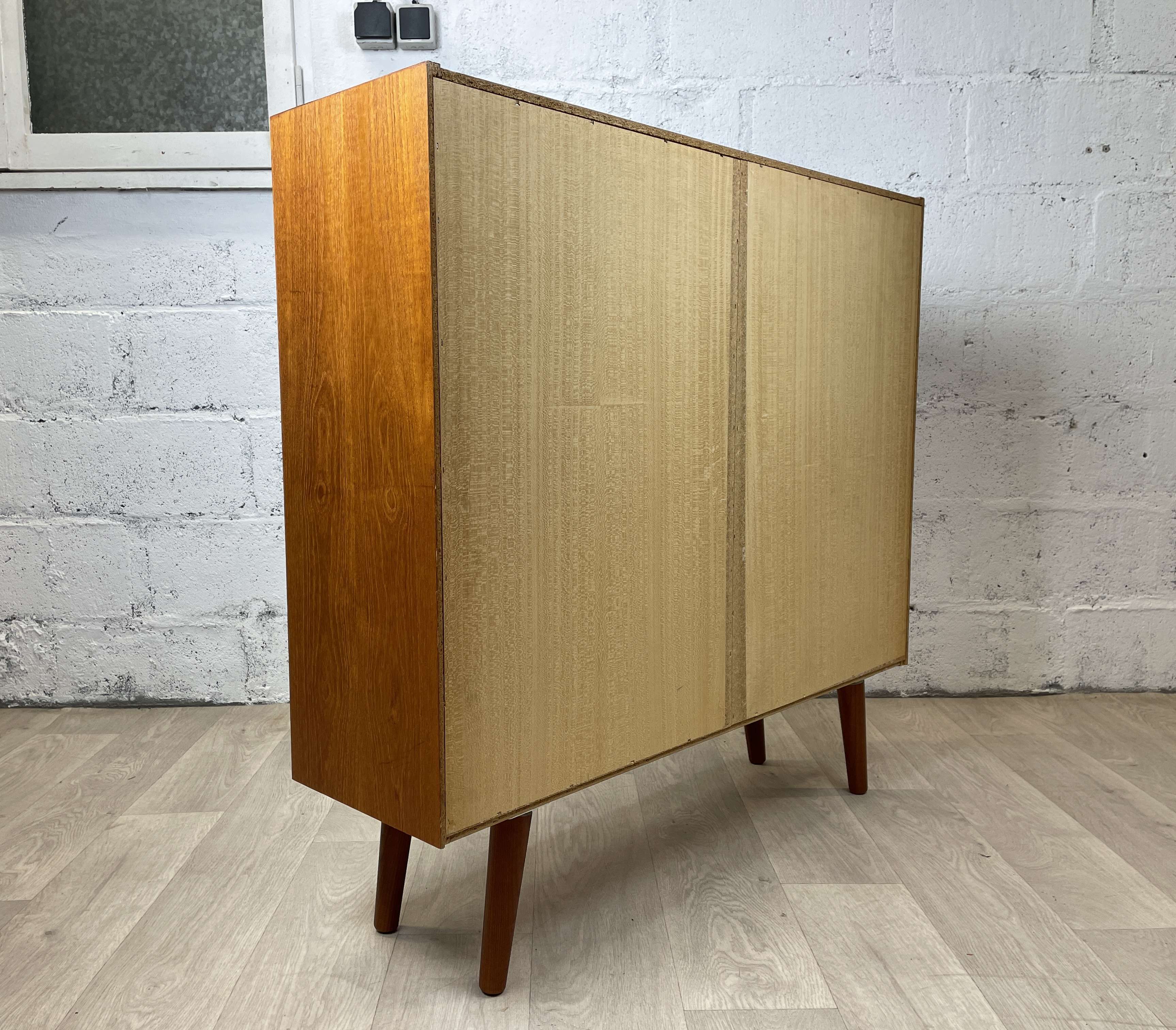 Vintage Scandinavian teak bookcase, 60s
