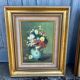 2 Tableaux Bouquet de fleurs en vase signes