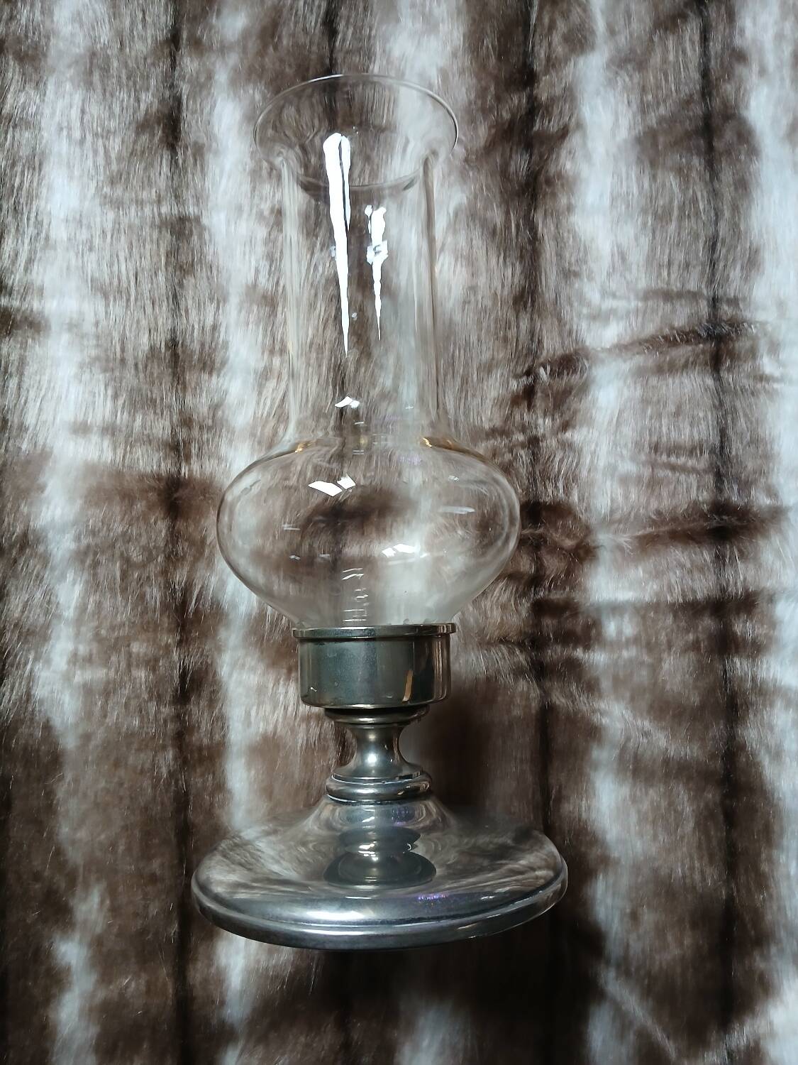 Antique candlestick/tealight holder