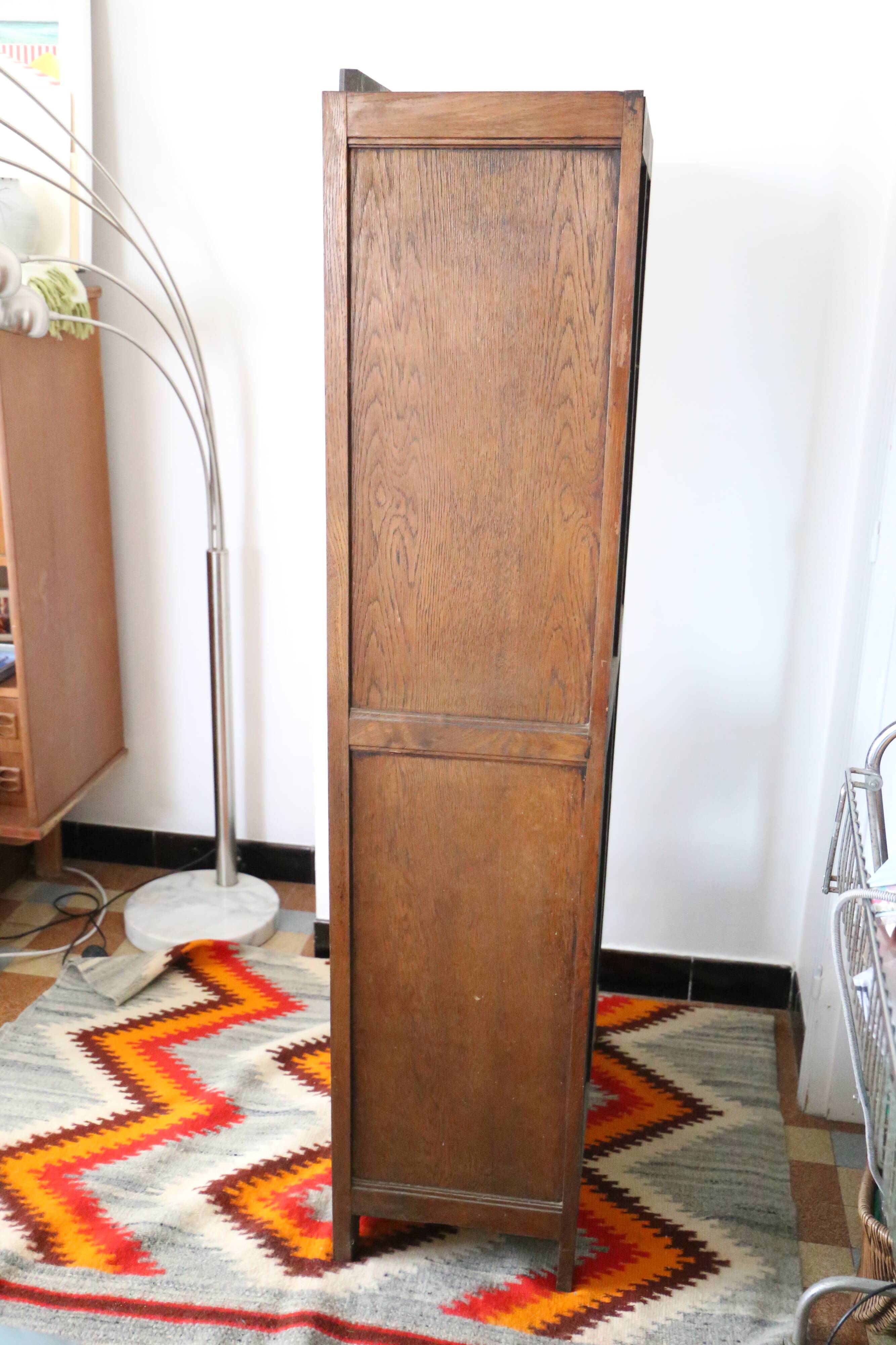 Glazed art deco cabinet