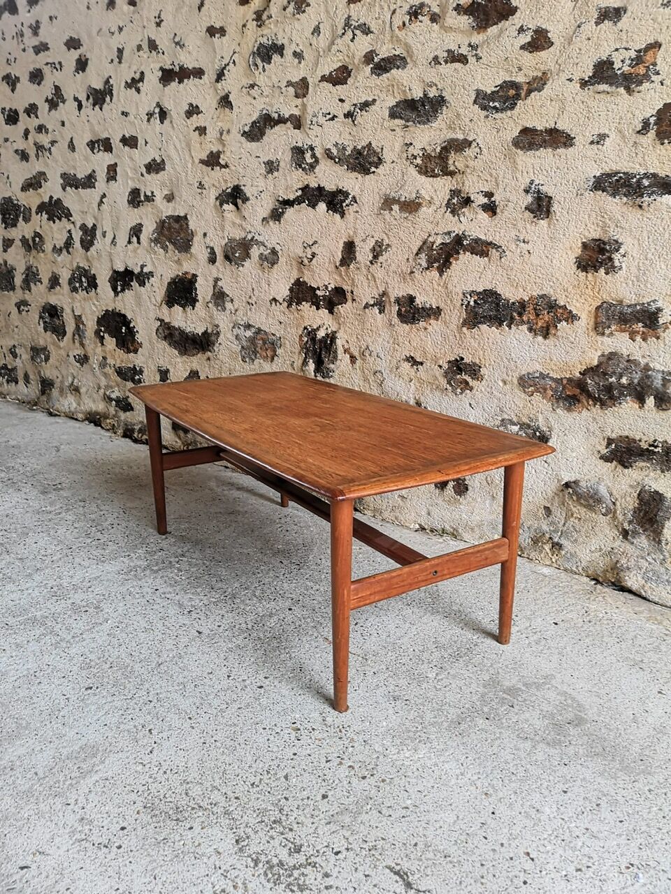 Scandinavian teak coffee table circa 1960