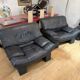 Pair of armchairs, Nicoletti Salotti, 1980, Italy
