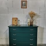 Chest of drawers vintage feet compass redesigned