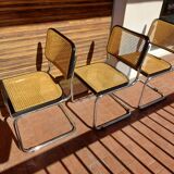 3 chairs Marcel Breuer B32