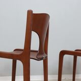 Augusto Savini dining chairs POZZI 1960s