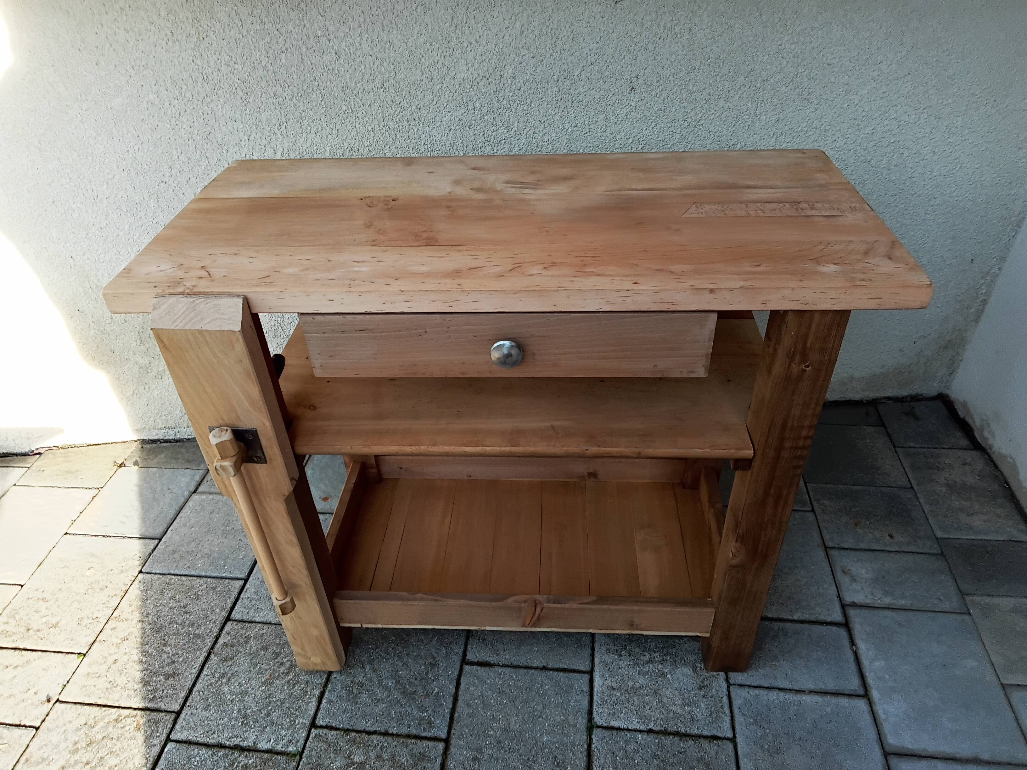 Wooden console table
