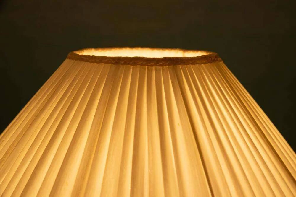 Vintage 1970s bohemian ceramic table lamp.