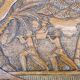 Pair of Malagasy nesting tables in carved wood, signed, m.o.f, 1955