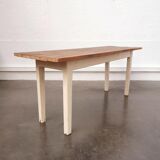 Fine and long farm table