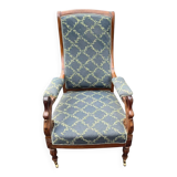 Fauteuil Voltaire "col de cygne" – XIXe siècle