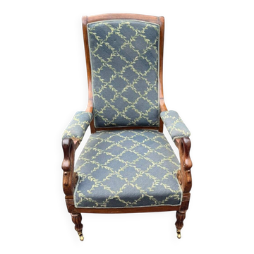 Fauteuil Voltaire "col de cygne" – XIXe siècle
