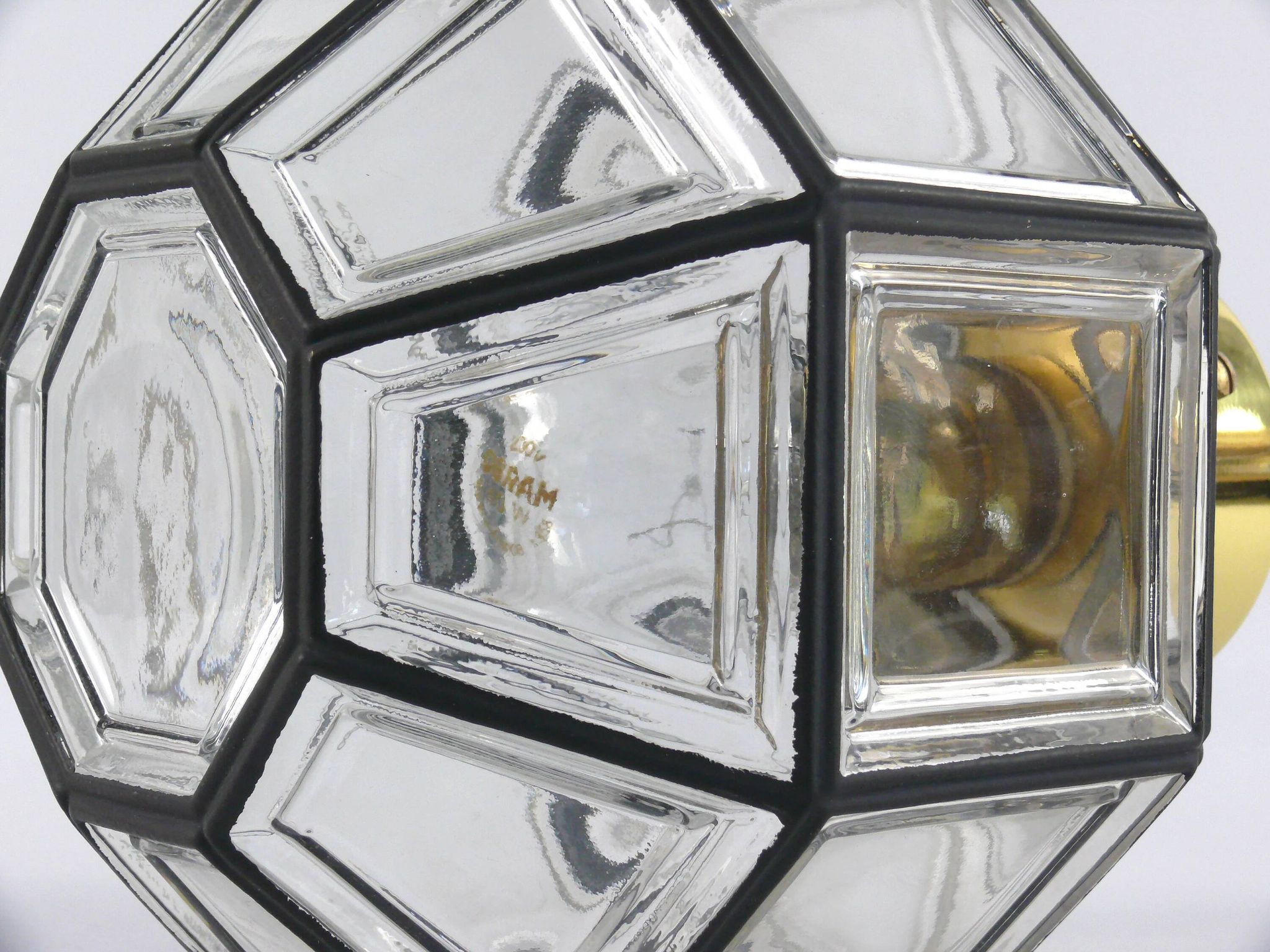 Hans-Agne Jakobsson ceiling lamp/wall light for Glashütte Limburg, 1970s, pendant, ceiling light
