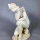 White Marble Sculpture - Venus at Bath - Early 19th Century
