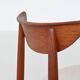 Harry Ostergaard set of eight dining chairs teak Randers 1960