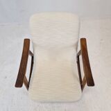 Mid Century Teak Wébé Armchair by Louis van Teeffelen, 1960's