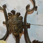 Paire d'appliques style empire en bronze