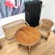 Vintage wicker children's living room