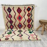Handcrafted Moroccan Berber carpet 180 x 123 cm