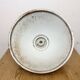 Grey metal industrial factory hanging lamp, 1960s