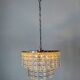 Kinkeldey 2-tier cut crystal chandelier, gilt brass, circa 1970s, Germany
