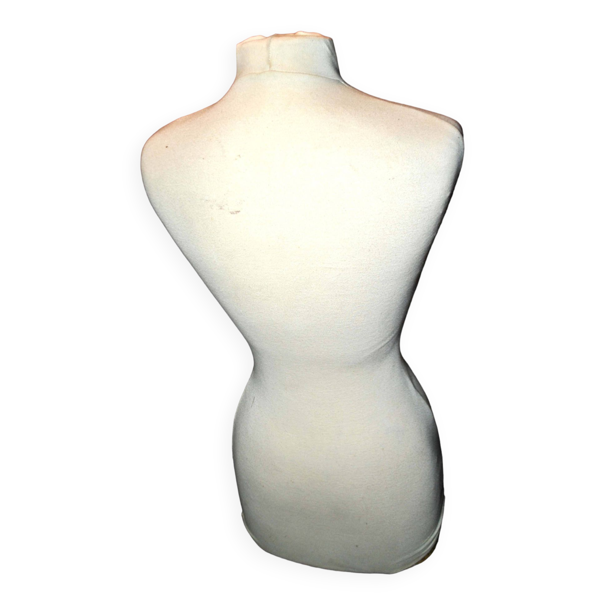 Vintage sewing bust - foam female fashion mannequin 1980
