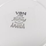 Dessert plate Rorstrand Amanda designer Campbell