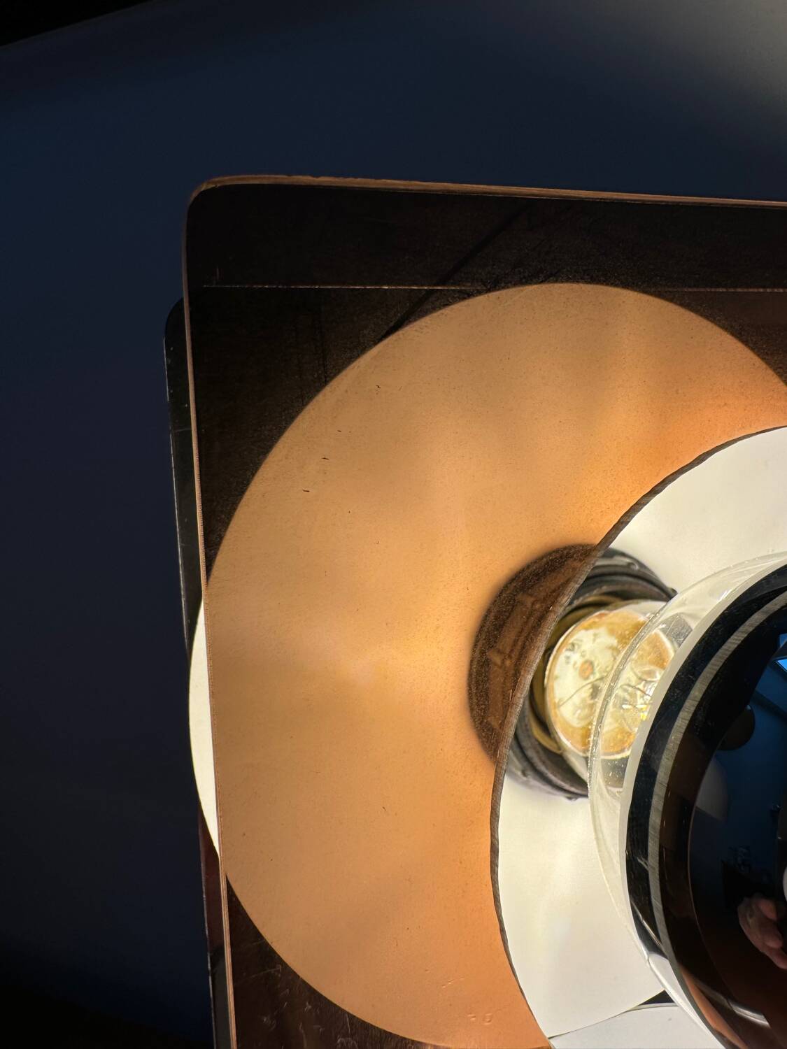 Applique Vintage 4 Feux Jocelyne Trocmé Oxar Modèle Disco