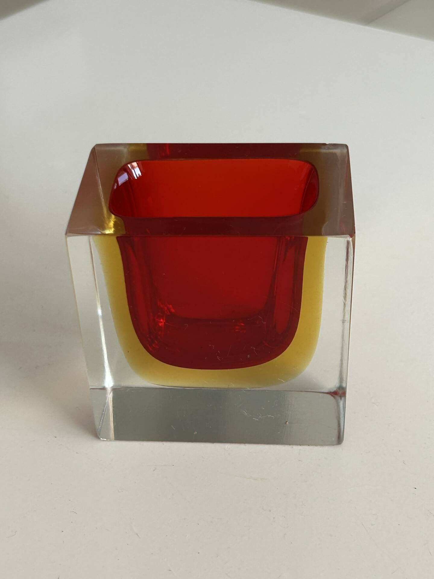 Sommerso bowl by Seguso - Murano