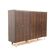 Large vintage designer wardrobe with hanging and storage space from the 1960s