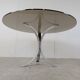 Vintage chrome dining table, 1970s