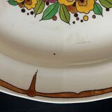 Set of art deco dishes boch fréres la louviére