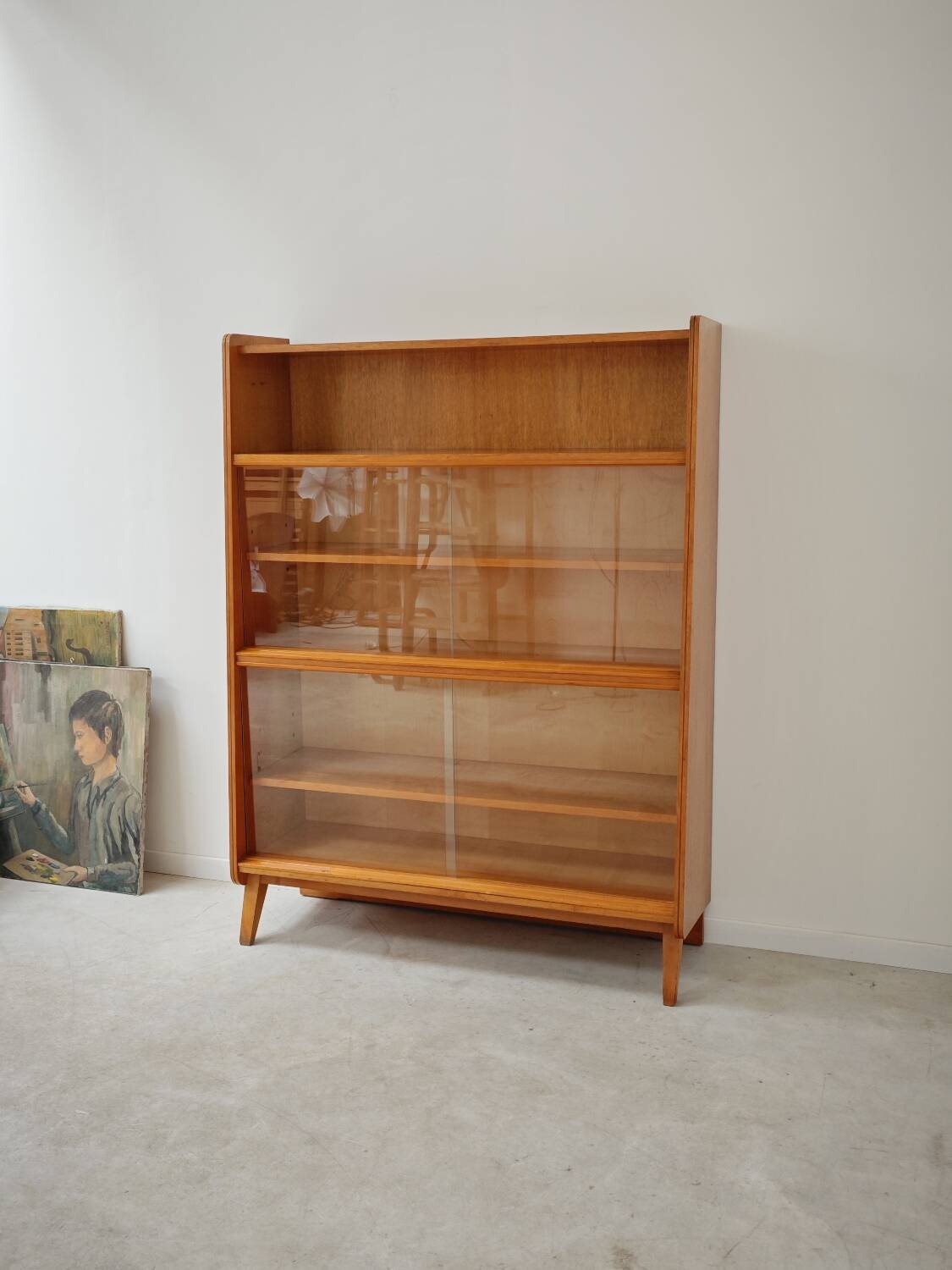 Bookcase / Showcase by Frantisek Jirak for Tatra Pravenec 1960