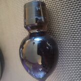 Grey smoked crystal bottle/carafon - 1970s/80s