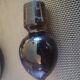 Grey smoked crystal bottle/carafon - 1970s/80s