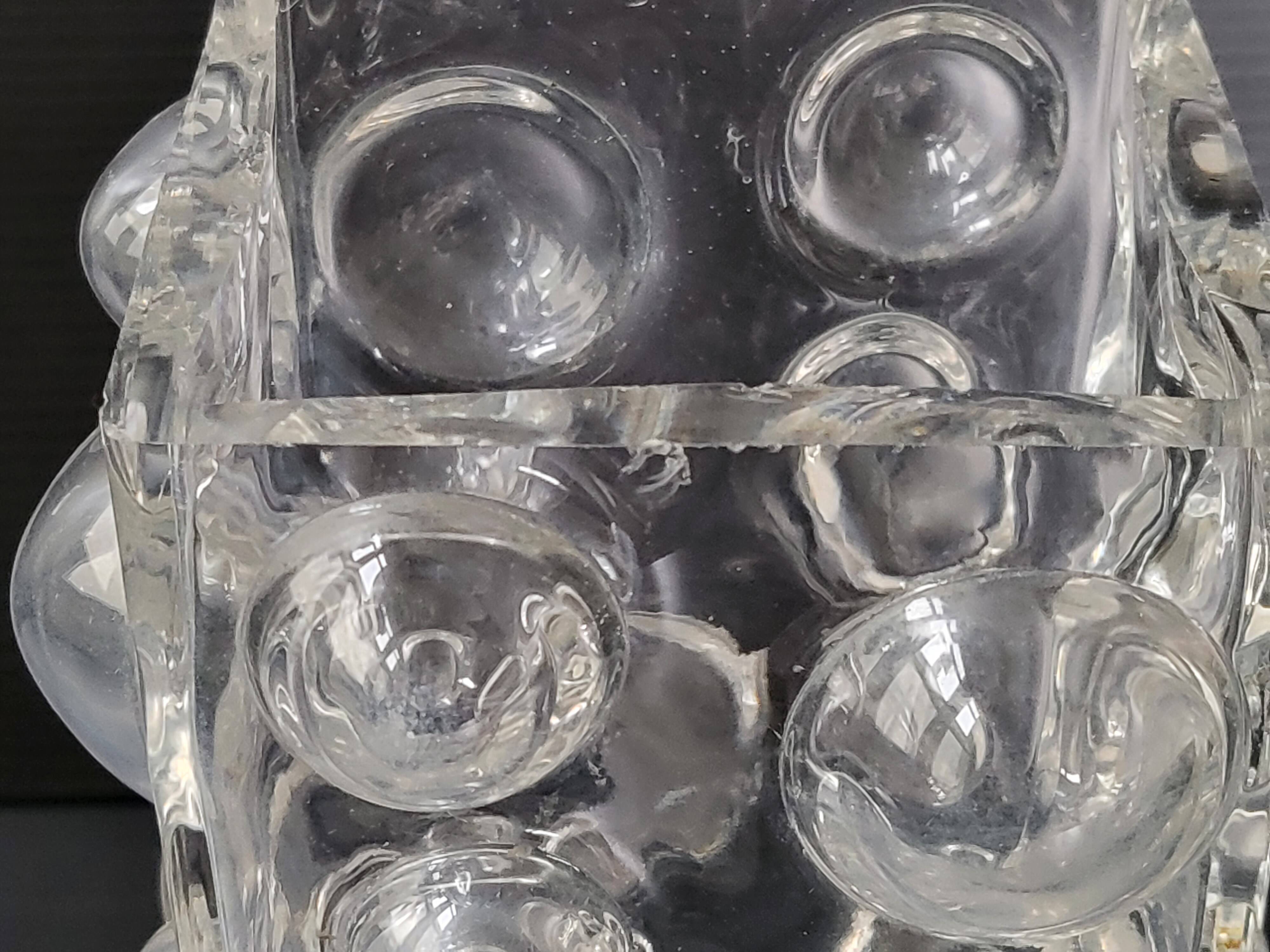 Vintage 1970 glass vase