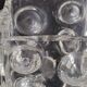 Vintage 1970 glass vase