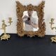 Miroir en bois sculpté et doré