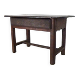 Work table with drawer, workshop table, wooden dining table. 18th century