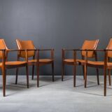 Set of 4 "Elton" Armchairs by Torbjørn Afdal, Norway, 1960s