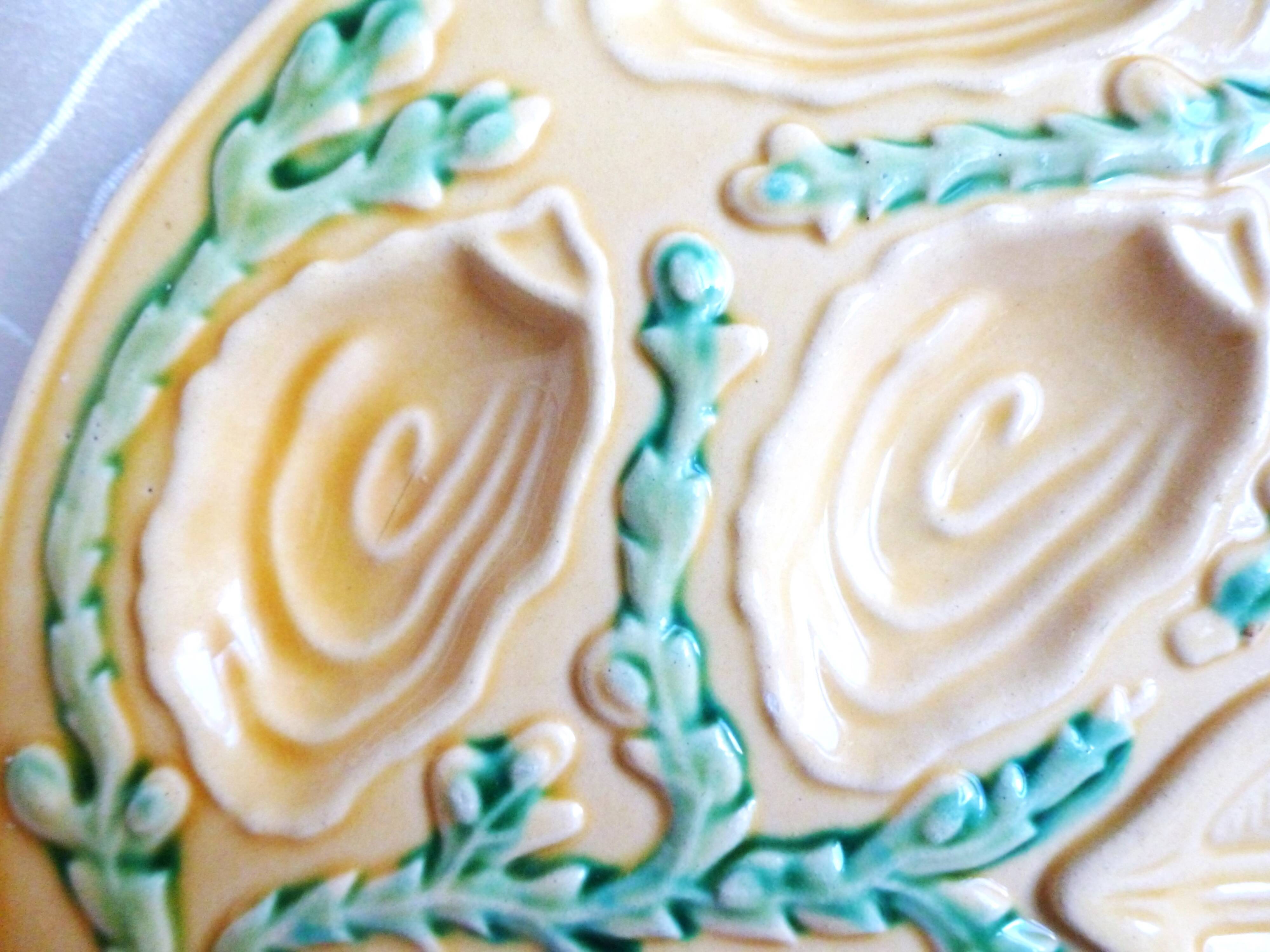 Oyster dish, seafood serving dish, Orfinox oyster dish.