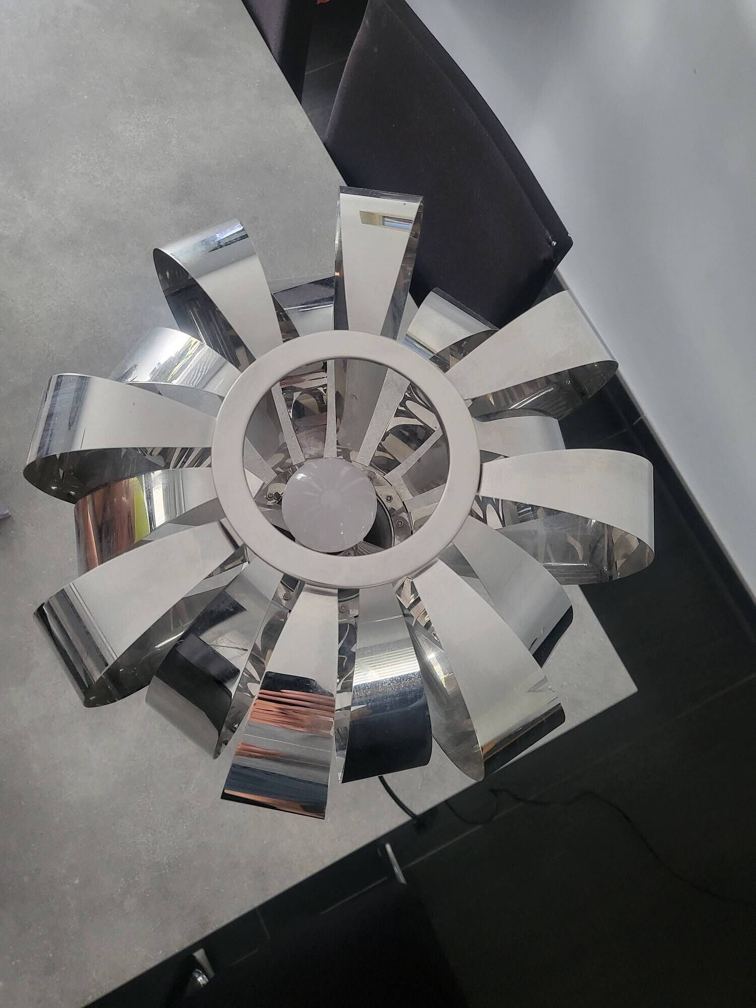 Lamp eres chrome seylumiere