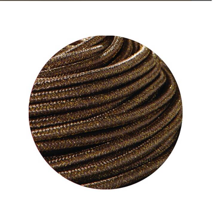 Pleated opaline portable lamp, 2 M fabric cable