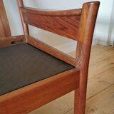 Dyrlund leather sofa from the 60s