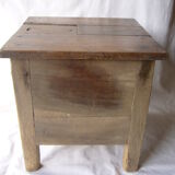 Ancient salt chest stool