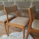Set of 3 Danish Scandinavian chairs Uldum Mobelfabrik 7171