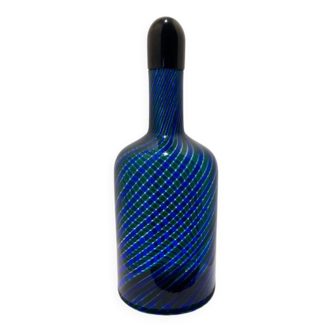 Salviati Murano glass “cane” carafe