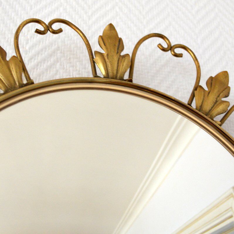 Witch's eye mirror 1950 - 46x46cm