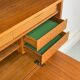Vintage Teak Bookcase with Desk from Omann Jun, 1960s